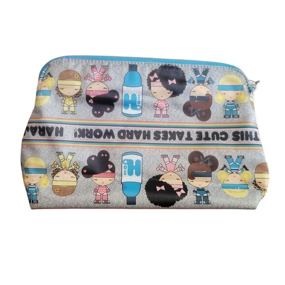 Gray Harajuku Zipper Pouch - Picture 3 of 5